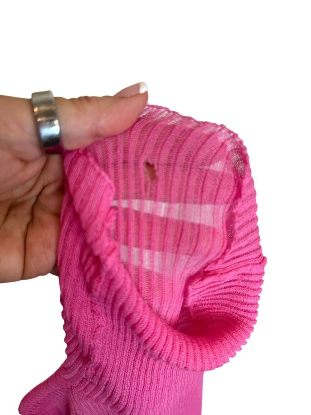 SER.O.YA Piper Sweater Malibu Pink NWT - Size S - Picture 11 of 11